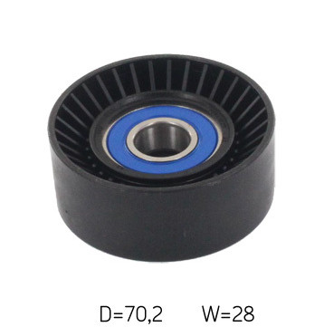 Rolka prowadząca pasek wieloklinowy VKM 61017 SKF